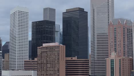 Skyscrapers-of-Downtown-Houston-on-an-overcast-day