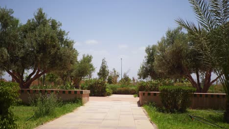 Skateboarder-does-a-trick-in-Morocco