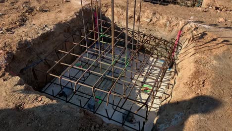 Isolated-footing-ready-to-pour-concrete-in-a-construction-site