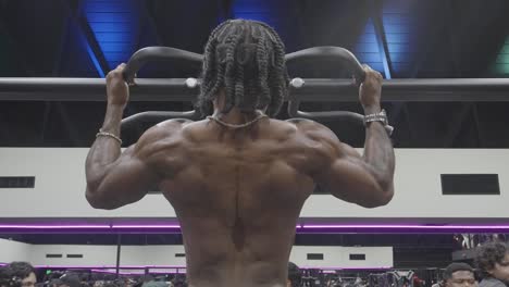 An-African-American-individual-engaging-in-a-rigorous-back-muscle-exercise-routine