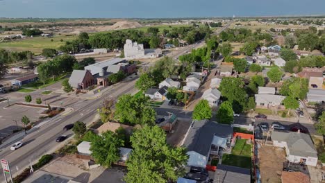 Milliken-Colorado-2024-summer-drone-flight-with-water-tower