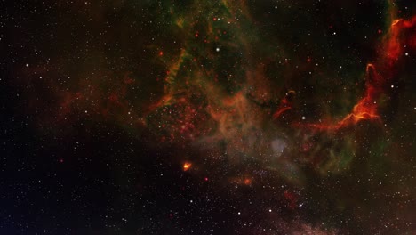 Escena-Espacial-Con-Nebulosa-En-Ultra-Alta-Definición