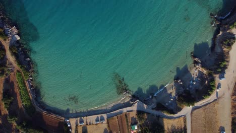 Looking-down-on-Greece,-a-country-in-Southeast-Europe-known-for-its-ancient-history,-culture-and-natural-beauty