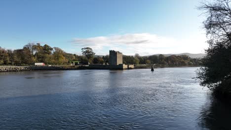 Castillo-De-Aguas-Estrechas,-Condado-De-Down,-Irlanda-Del-Norte,-Noviembre-De-2022