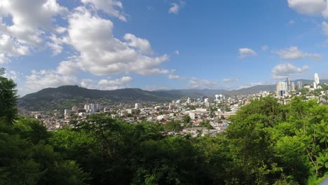 Time-Lapse-capital-city-of-Honduras,-Tegucigalpa