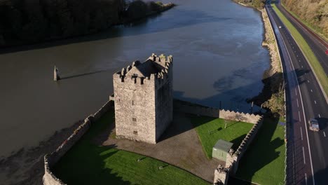 Narrow-Water-Castle,-County-Down,-Northern-Ireland,-November-2022