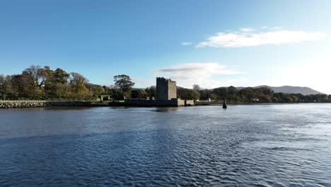 Castillo-De-Aguas-Estrechas,-Condado-De-Down,-Irlanda-Del-Norte,-Noviembre-De-2022