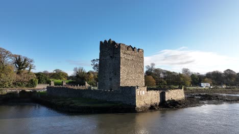 Castillo-De-Aguas-Estrechas,-Condado-De-Down,-Irlanda-Del-Norte,-Noviembre-De-2022