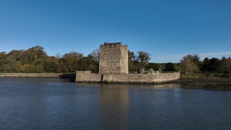 Castillo-De-Aguas-Estrechas,-Condado-De-Down,-Irlanda-Del-Norte,-Noviembre-De-2022