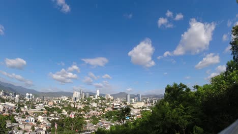 Timelapse-Del-Paisaje-Urbano-De-Tegucigalpa,-Honduras