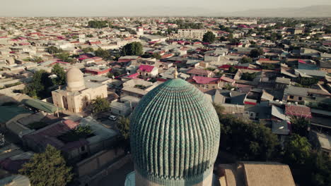 Gur-e-Amir-Mausoleum-of-Amir-Timur-in-Samarkand,-Uzbekistan