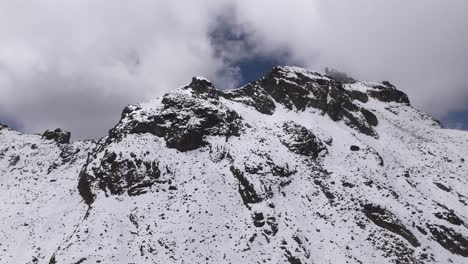 Cordillera-De-Los-Andes-En-Ecuador-Con-El-Volcán-Carihuairazo