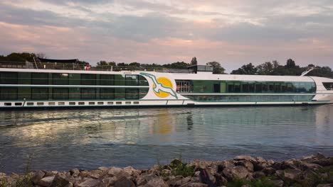 Luxury-River-Cruise-Ship-Traveling-on-Rhine-Waterway