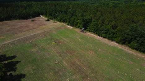 Aerial-Shot-of-Tract-with-Deer-Stand