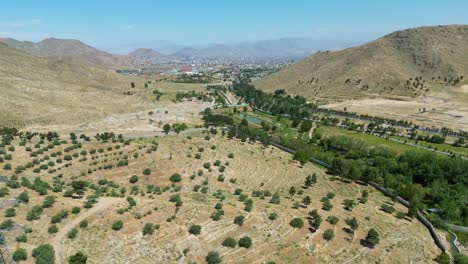 Aerial-view-during-drone-flight-over-Hills