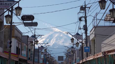 Calles-Famosas-De-Fujiyoshida-Monte-Fuji-En-Kawaguchiko-Japón