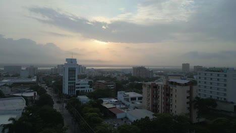 Aerial-View-Barranquilla-Downtown-Buildings