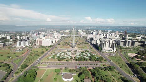 Vista-Aérea-De-La-Torre-De-Televisión-De-Brasilia.