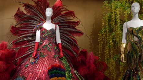 Vestido-De-Reina-Del-Carnaval-De-Barraquilla-2018,-Museo.-Primer-Plano