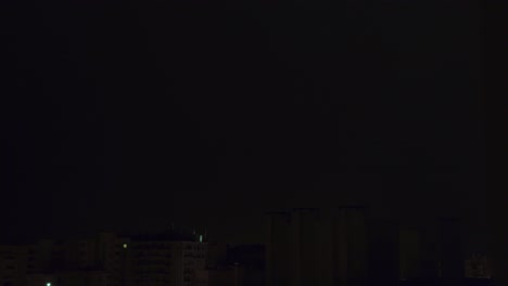 Lightning-Strikes-over-city-at-night