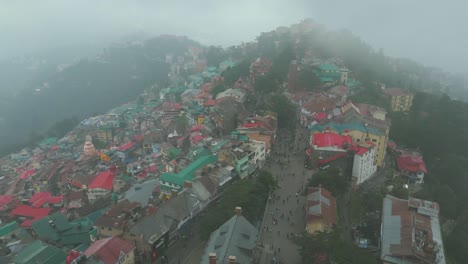 Shimla-Hill-Station-Luftaufnahme-Mall-Straße