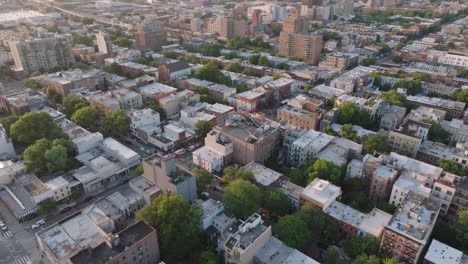 Aerial-view-of-Park-Slope,-Brooklyn