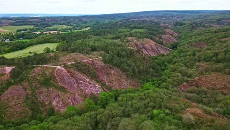 Val-Sans-Retour,-Morbihan,-Broceliande-forest,-Brittany-in-France