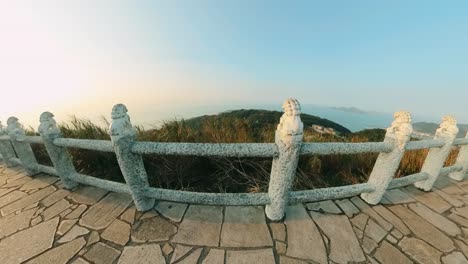 Blick-Von-Der-Insel-Matsu-In-Taiwan-Auf-Das-Südchinesische-Meer-Und-Die-Küste-Des-Chinesischen-Festlands