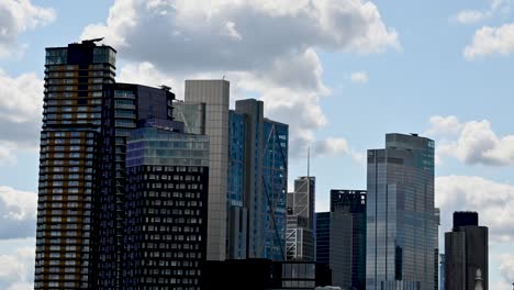 Clouds-passing-The-City-of-London,-United-Kingdom