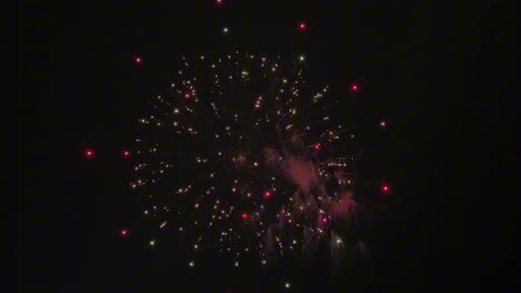 Colorful-fireworks-explode-against-the-dark-night-sky