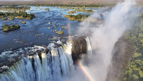 Cataratas-Victoria-En-Livingstone-En-Rodesia-Del-Norte,-Zambia