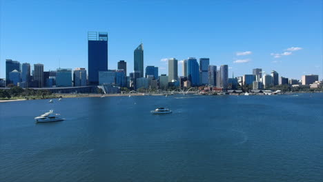 Perth-Skyline-aerial-drone-4k-australia