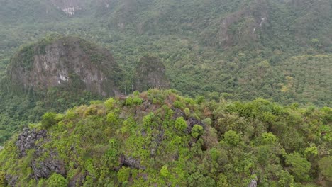 Luftaufnahme-Des-Cat-Ba-Nationalparks-In-Vietnam