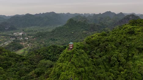 Luftaufnahme-Des-Cat-Ba-Nationalparks-In-Vietnam