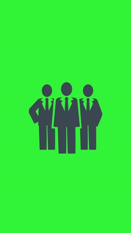 Icon-group-of-businessman-sign