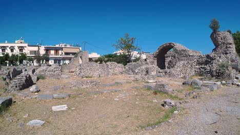 Ruinen-Der-Antiken-Agora-Von-Kos