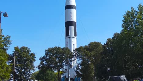 Saturn-1B-Rakete-An-Der-Raststätte-Der-I-65-In-Alabama