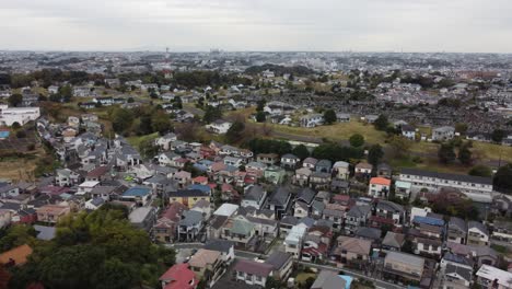 Vista-Aérea-Del-Horizonte-En-Yokohama