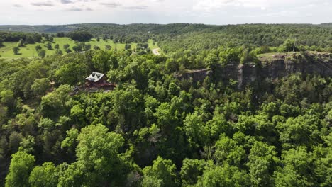 Paisaje-De-Verano-En-El-Río-Blanco-En-Arkansas