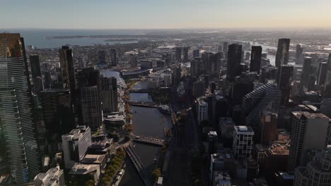 CBD-De-La-Ciudad-De-Melbourne-En-El-Estado-De-Victoria