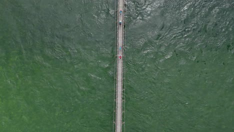 Aerial-view-of-Rainbow-Bridge-at-the-start-of-the-Kepler-Track-in-New-Zealand