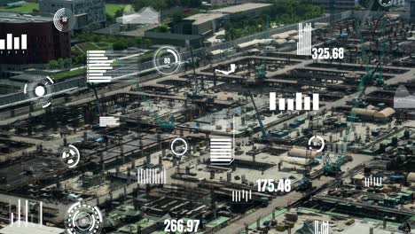 Concepto-De-Tecnología-De-Construcción-Con-Gráfico-De-Alteración-Sobre-El-Sitio-De-Construcción