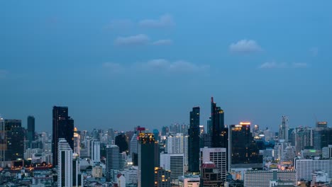 Day-and-night-transition-time-lapse-of-cityscape-and-buildings-in-metropolis