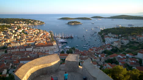 Panormaic-View-of-Hvar-Town-on-Hvar-Island-Croatia