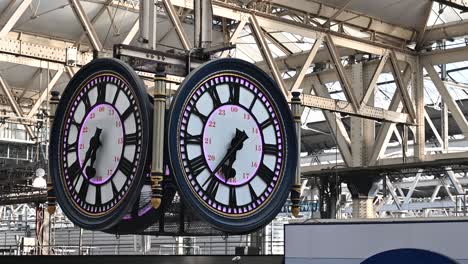 El-Reloj-De-Waterloo,-Londres,-Reino-Unido