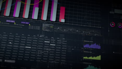 Visualizaciones-De-Datos-Dinámicos-Para-Gráficos-De-Información-Empresarial,-Gráficos-Animados-Y-Conocimientos-Basados-En-Datos-Para-Una-Maqueta-De-Reunión-De-Negocios