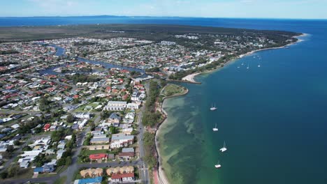 Bongaree-Suburb-Of-Bribie-Island-In-The-City-Of-Moreton-Bay,-Queensland,-Australia