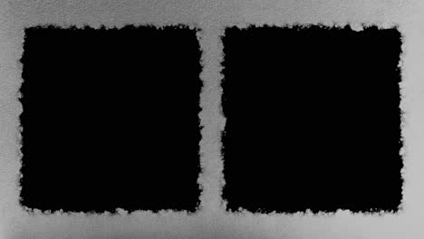 Animated-slide-black-and-gray-Background-with-two-rectangular-frames,-split-screen-overlay