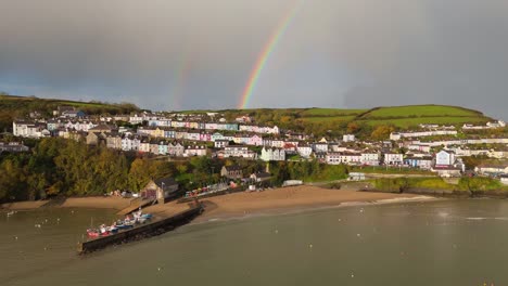 Ribbon-of-vibrant-colours-unfurled-over-village-and-beaches-New-Quay