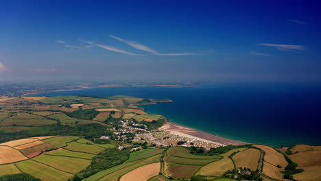 Eine-Drohne-Fotografierte-Die-Küste-Von-Cornwall-Im-Vereinigten-Königreich